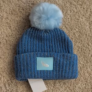 NWT Cinderella Slipper Pom Beanie